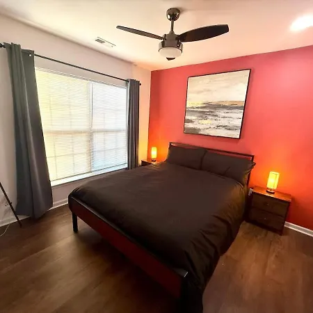 Holiday home Luxe 3br 1 King 1 Queen Near Uncc & Concord Mills