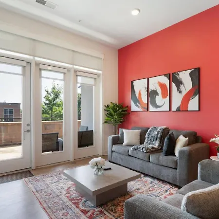 Apartment Carolina Luxury - Free Parking, Pool, Gym Charlotte