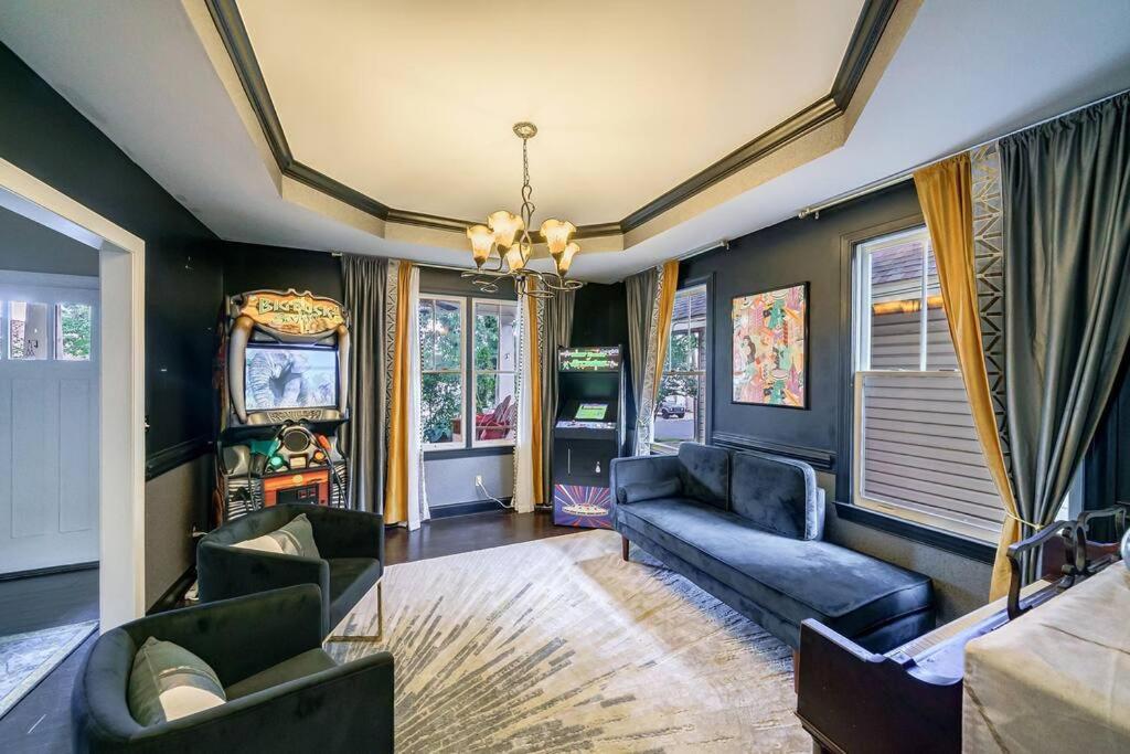 South End Pool Firepit Arcade Charlotte