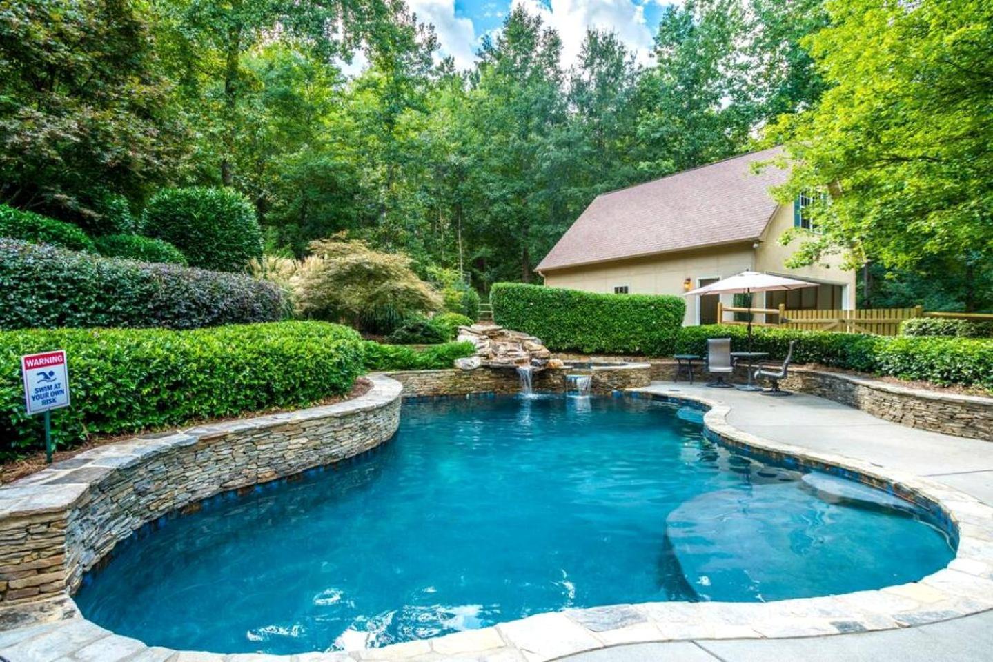 Impressive Luxurious With Pool And Game Space In Nc