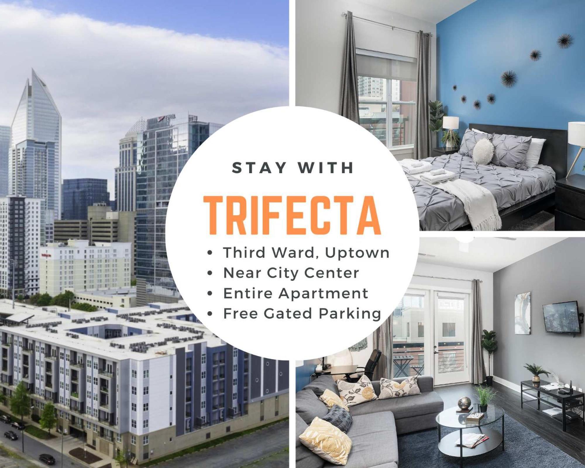 Trifecta Luxury Serviced In Uptown Clt Apartment Charlotte