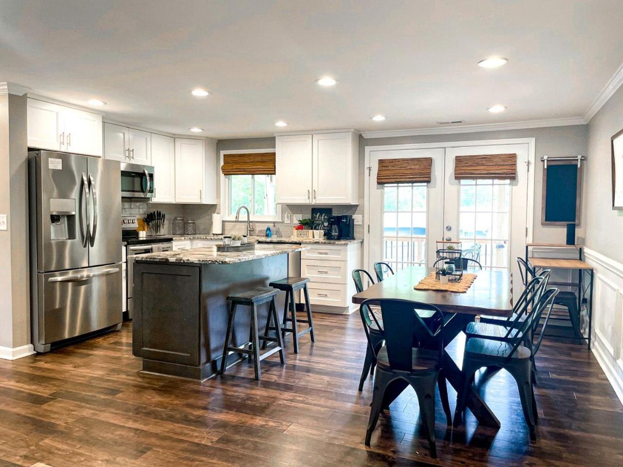 Family With Outdoor Living Areas And Foosball Table In Nc *