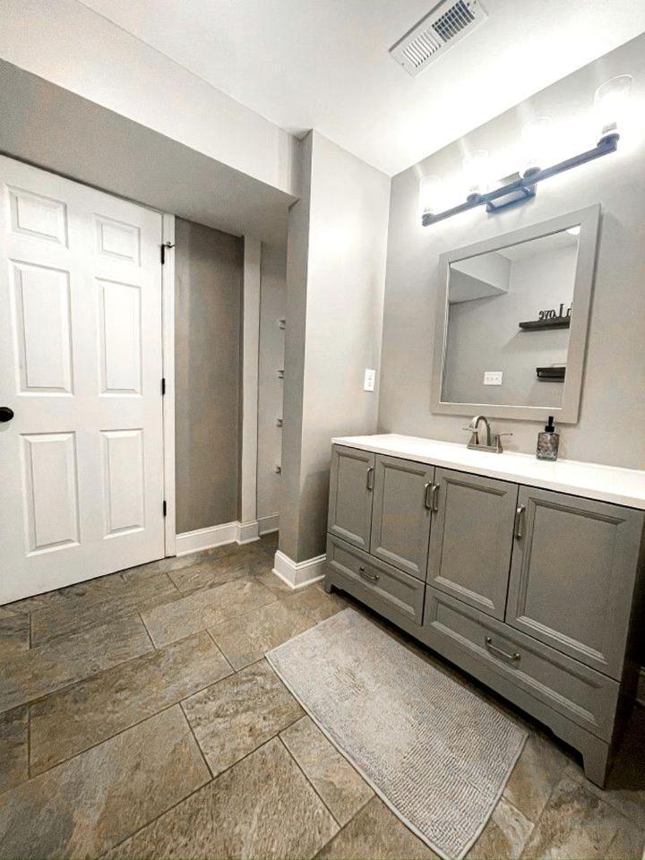 Family With Outdoor Living Areas And Foosball Table In Nc *