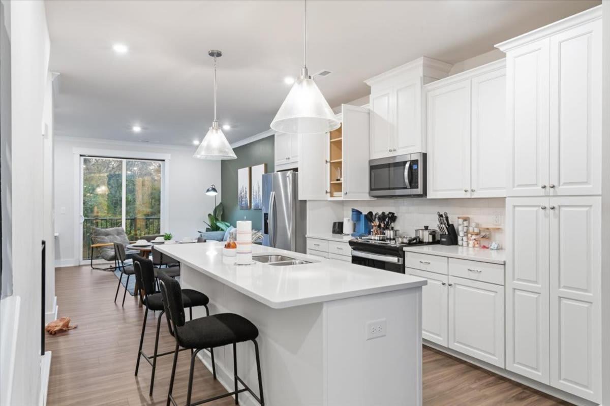 4br Townhouse King Bed Rooftop Uptown Clt *