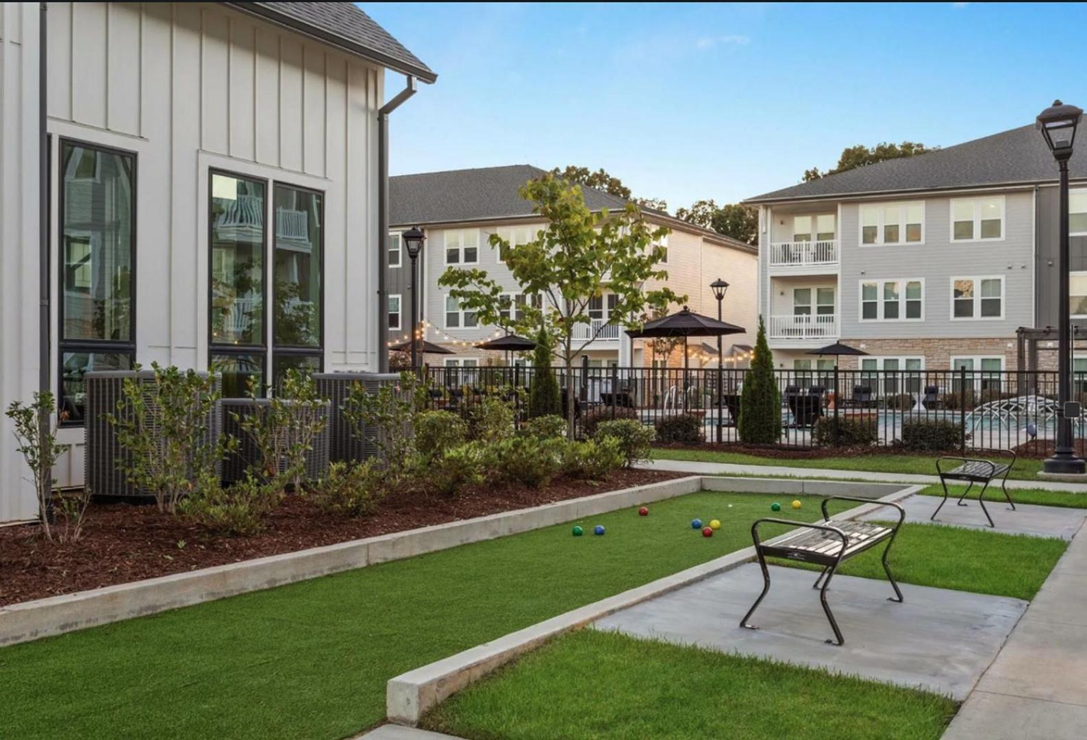 Apartment Landing Stylish Gym Game Charlotte