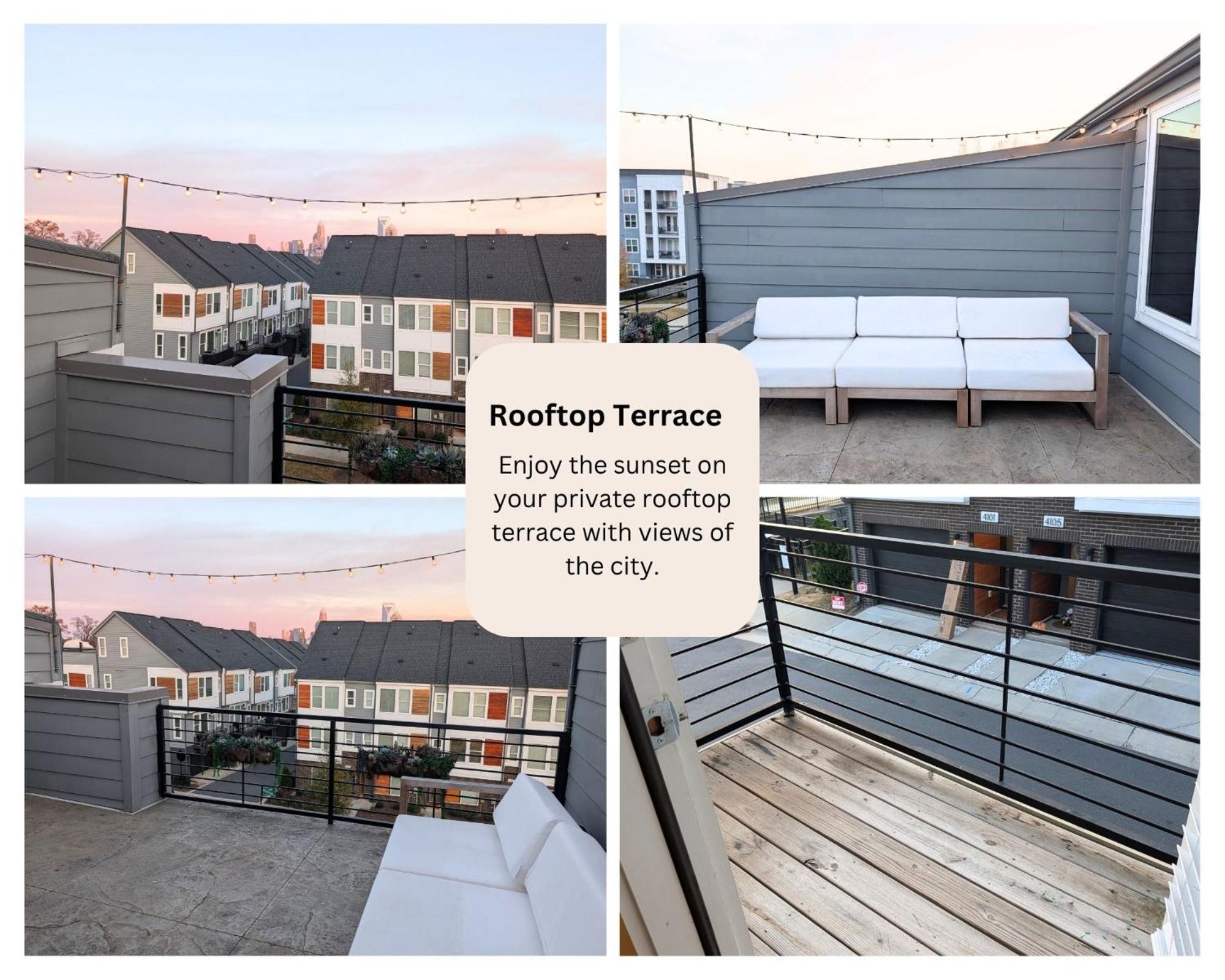 Holiday home Qc Rooftop Retreat | Rooftop | Garage | Dog Park