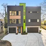 Stylish Modern 3Br 3,5Ba Townhouse In Charlotte