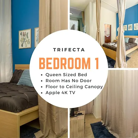 Trifecta Spacious & Beautiful Wifi Superhost Apartment *