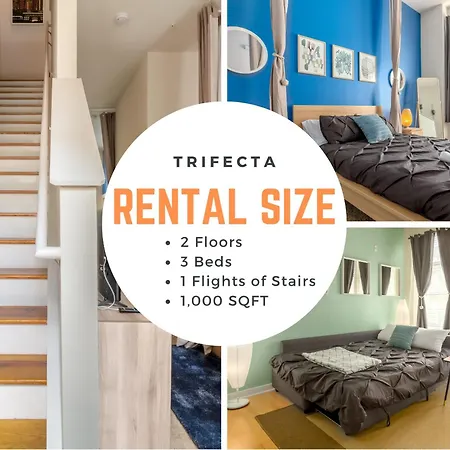 Apartment Trifecta Spacious & Beautiful Wifi Superhost Charlotte
