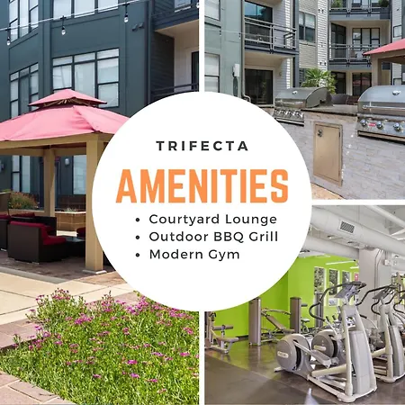 Apartment Trifecta Spacious & Beautiful Wifi Superhost Charlotte