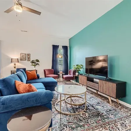 3br Luxury Near Uptown King Bed Workspace Charlotte