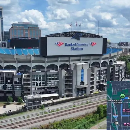 Uptown Funk Getaway With Parking & Walk To Stadiums, Nightlife