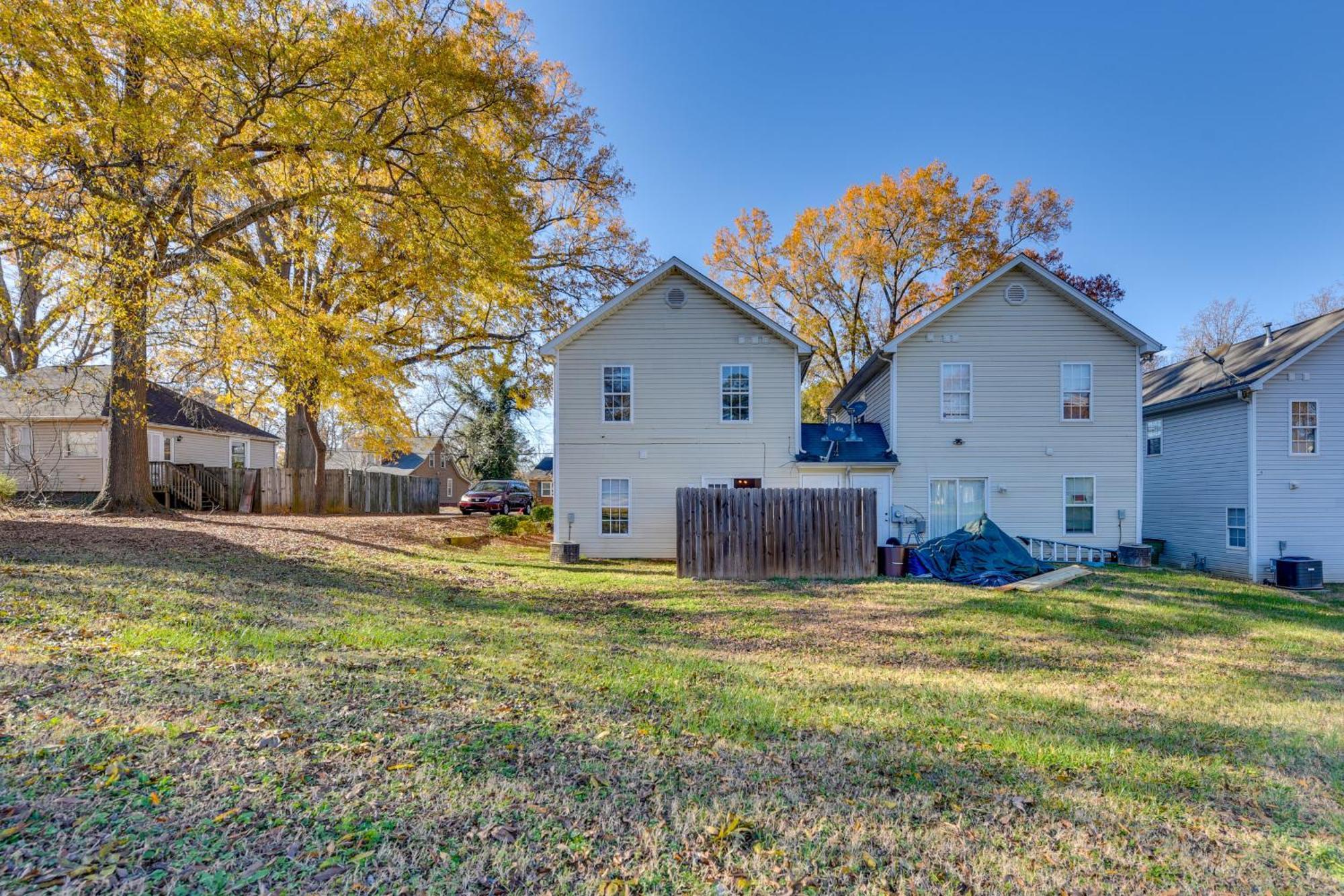 Uptown Townhome W/ Patio & Yard!