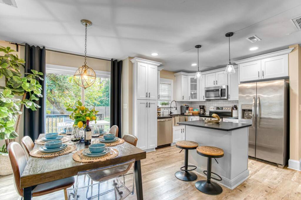 Uptown Oasis, Hot Tub, Swing Chairs, Fire Pit, Gazebo Charlotte